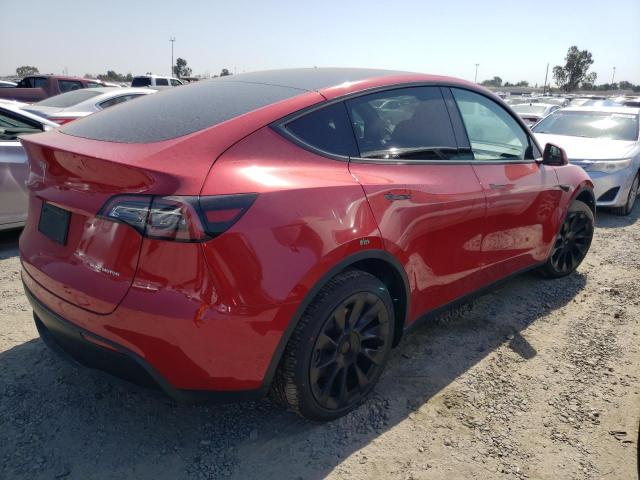 7SAYGDEE6PF696565 - 2023 TESLA MODEL Y RED photo 3