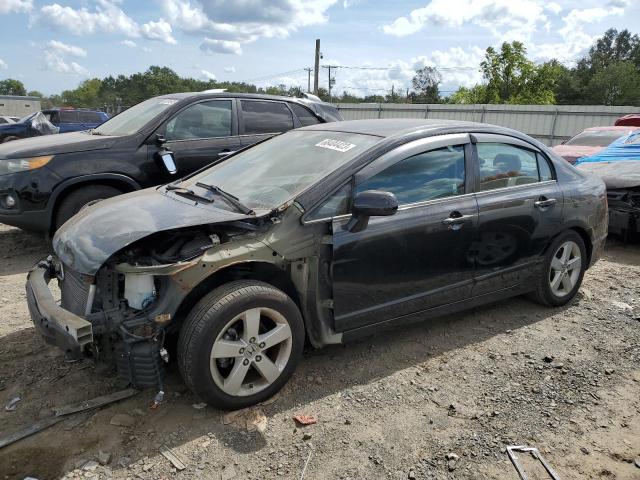 2HGFA16609H530116 - 2009 HONDA CIVIC LX-S Noir photo 1