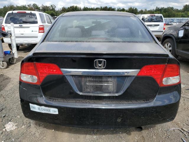 2HGFA16609H530116 - 2009 HONDA CIVIC LX-S Noir photo 6