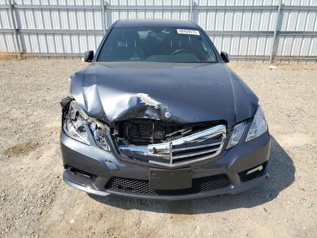 WDDHF5GB8BA464047 - 2011 MERCEDES-BENZ E 350 GRAY photo 5