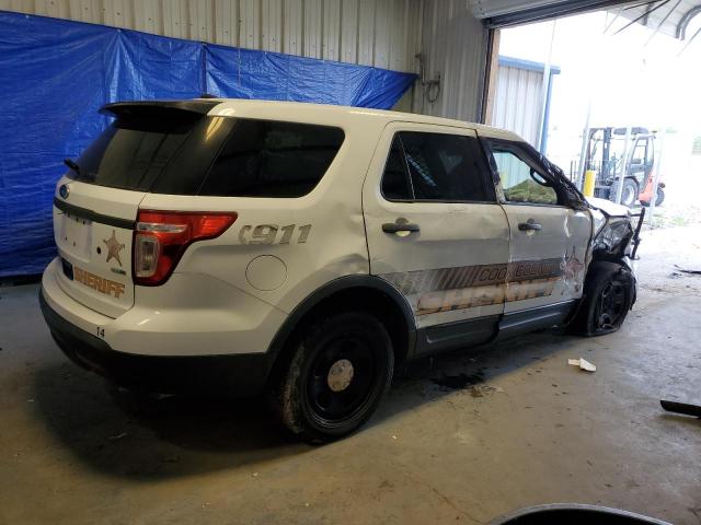 1FM5K8AR2FGA21519 - 2015 FORD EXPLORER POLICE INTERCEPTOR WHITE photo 3
