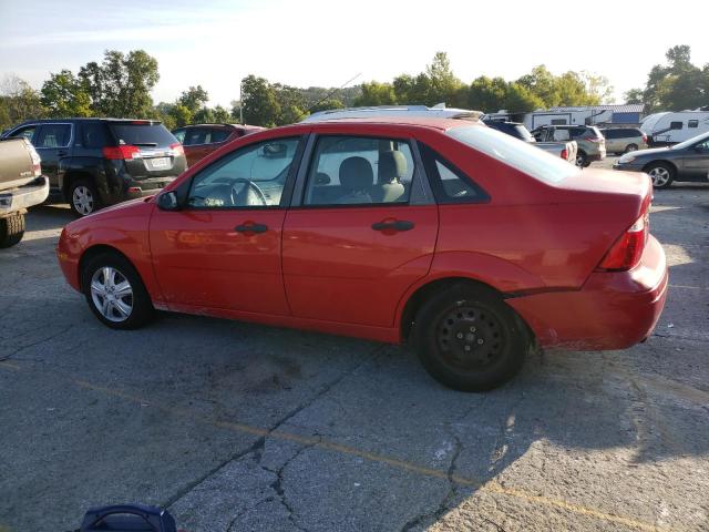 1FAFP34N97W200143 - 2007 FORD FOCUS ZX4 RED photo 2