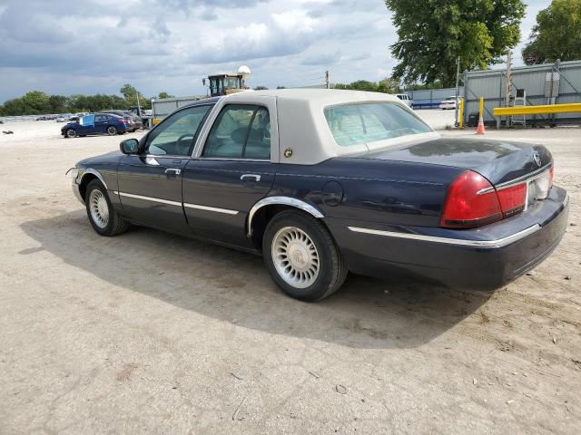 2MEFM75W7YX710481 - 2000 MERCURY GRAND MARQ LS BLUE photo 2