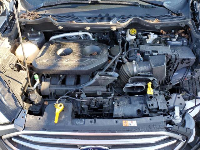 MAJ6S3GL4KC274007 - 2019 FORD ECOSPORT SE GRAY photo 12