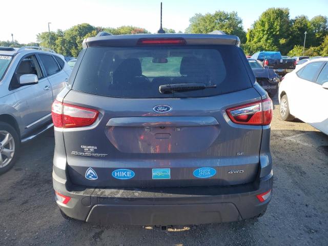 MAJ6S3GL4KC274007 - 2019 FORD ECOSPORT SE GRAY photo 6