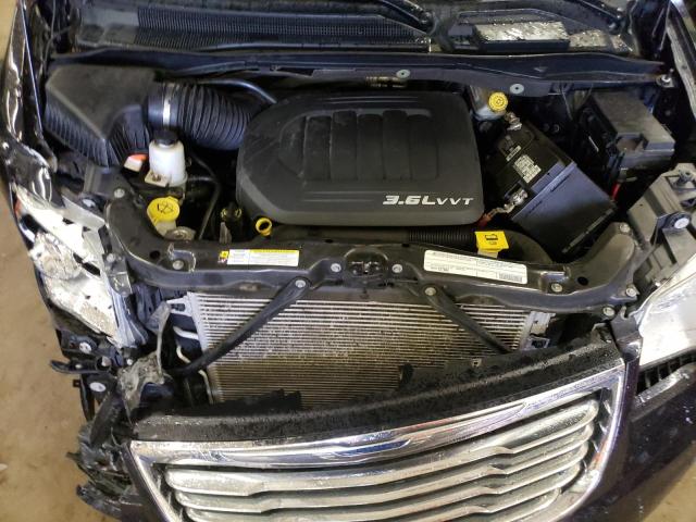 2A4RR8DG3BR745086 - 2011 CHRYSLER TOWN & COU TOURING L BLACK photo 11