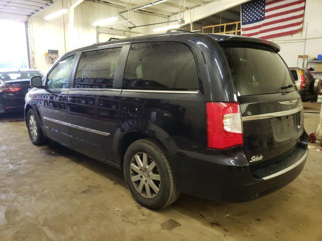 2A4RR8DG3BR745086 - 2011 CHRYSLER TOWN & COU TOURING L BLACK photo 2