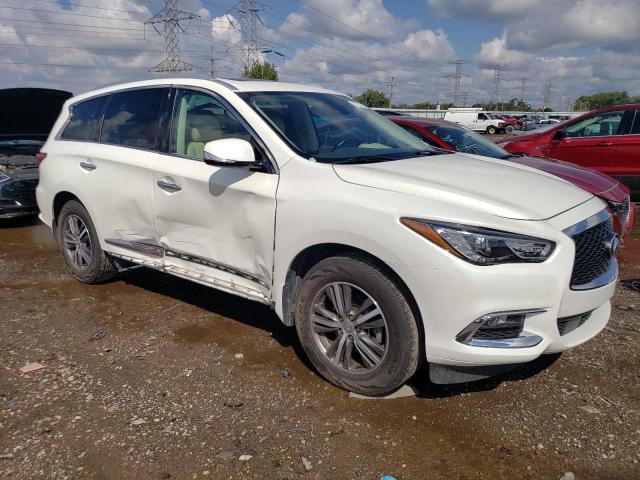 5N1DL0MN6LC530759 - 2020 INFINITI QX60 LUXE WHITE photo 4