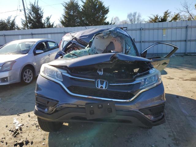 2HKRM4H38GH612381 - 2016 HONDA CR-V LX GRAY photo 5