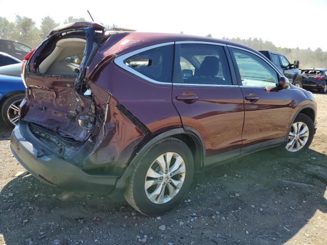 5J6RM4H54CL068219 - 2012 HONDA CR-V EX MAROON photo 3