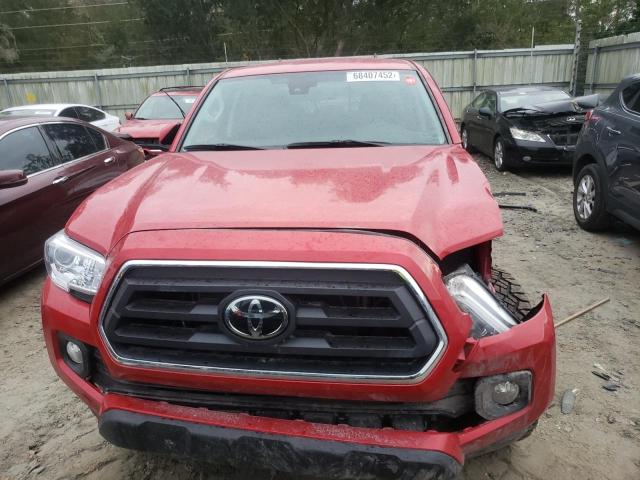 3TYDZ5BN7NT015665 - 2022 TOYOTA TACOMA DOUBLE CAB 红色 照片 5