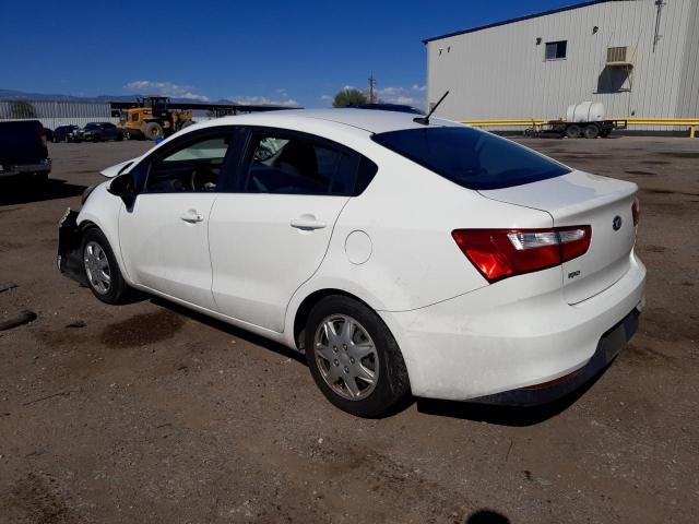 KNADM4A32H6044934 - 2017 KIA RIO LX WHITE photo 2