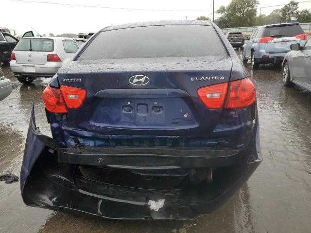 KMHDU46D47U033976 - 2007 HYUNDAI ELANTRA GLS BLUE photo 6