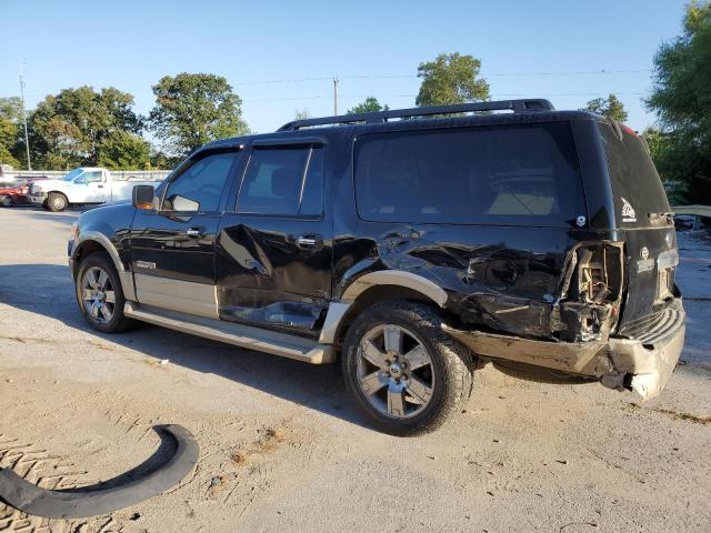 1FMFK18567LA16718 - 2007 FORD EXPEDITION EL EDDIE BAUER BLACK photo 2