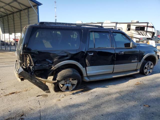 1FMFK18567LA16718 - 2007 FORD EXPEDITION EL EDDIE BAUER BLACK photo 3