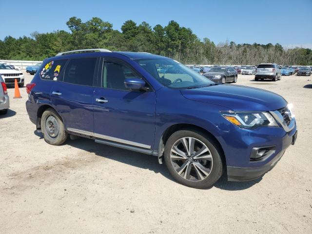 5N1DR2DNXLC637209 - 2020 NISSAN PATHFINDER PLATINUM BLUE photo 4