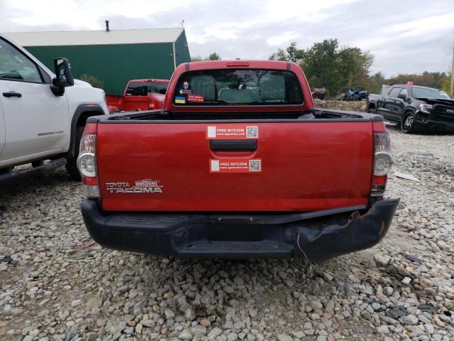 5TETX22N59Z613208 - 2009 TOYOTA TACOMA ACCESS CAB Қызыл фото 6