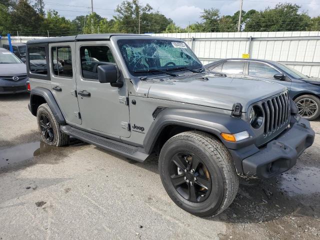 1C4HJXDG7PW658812 - 2023 JEEP WRANGLER SPORT GRAY photo 4