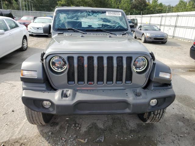 1C4HJXDG7PW658812 - 2023 JEEP WRANGLER SPORT GRAY photo 5