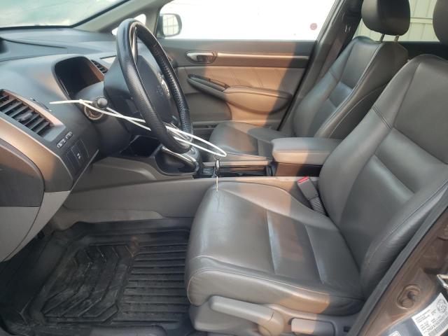 2HGFA16029H001701 - 2009 HONDA CIVIC EXL ნაცრისფერი ფოტო 7