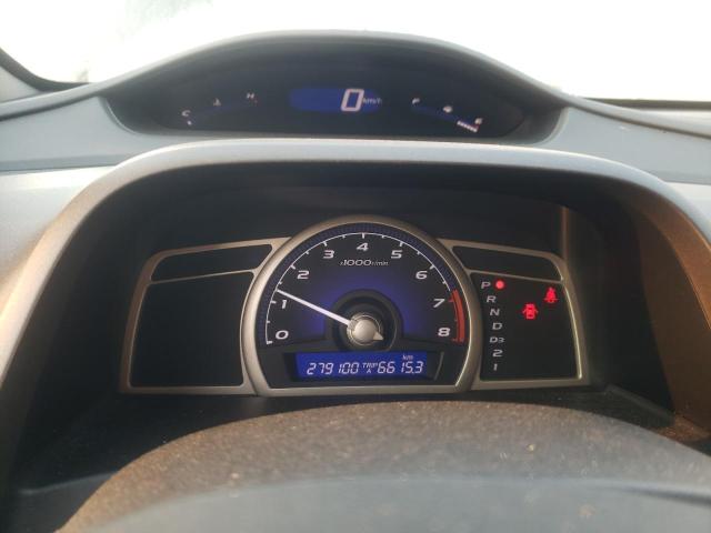 2HGFA16029H001701 - 2009 HONDA CIVIC EXL ნაცრისფერი ფოტო 9