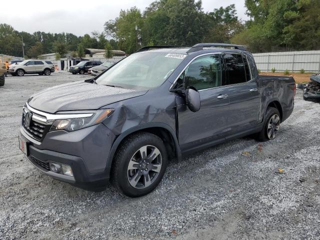 5FPYK3F73JB005562 - 2018 HONDA RIDGELINE RTL GRAY photo 1