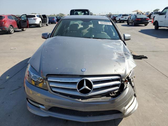 WDDGF5EBXBF652800 - 2011 MERCEDES-BENZ C 300 SILVER photo 5