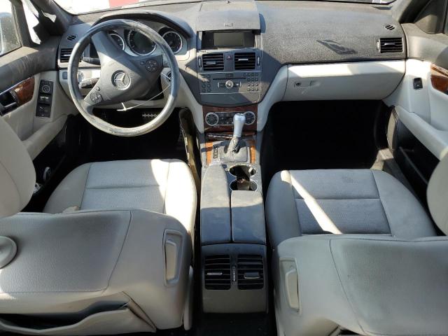 WDDGF5EBXBF652800 - 2011 MERCEDES-BENZ C 300 SILVER photo 8