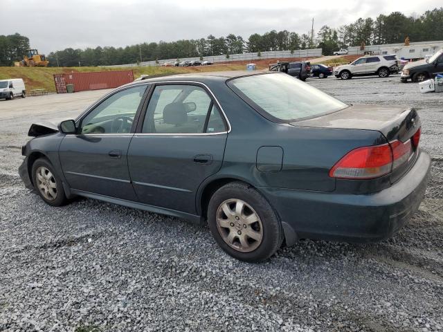 1HGCG56601A076025 - 2001 HONDA ACCORD EX GREEN photo 2