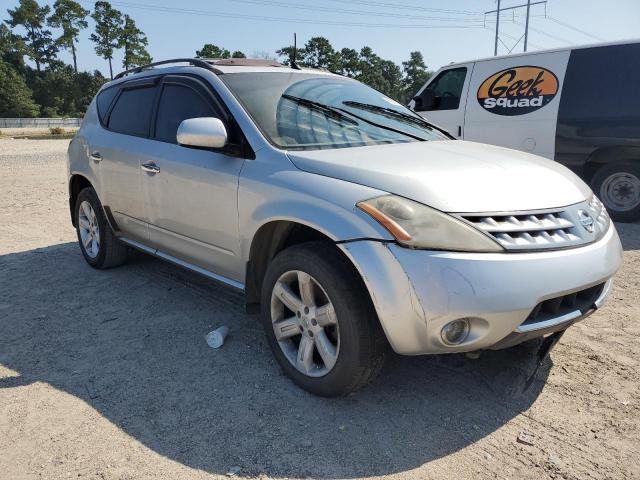 JN8AZ08T86W414176 - 2006 NISSAN MURANO SL SILVER photo 4