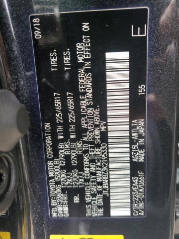 JTJBARBZ3K2195330 - 2019 LEXUS NX 300 BASE BLACK photo 14