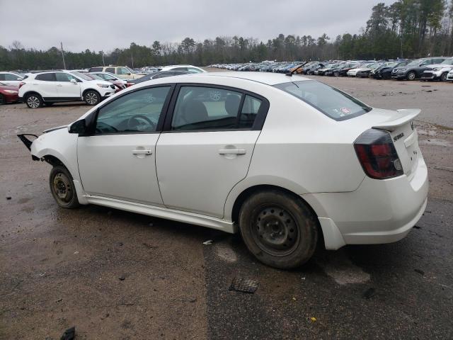 3N1AB6AP9CL772407 - 2012 NISSAN SENTRA 2.0 WHITE photo 2