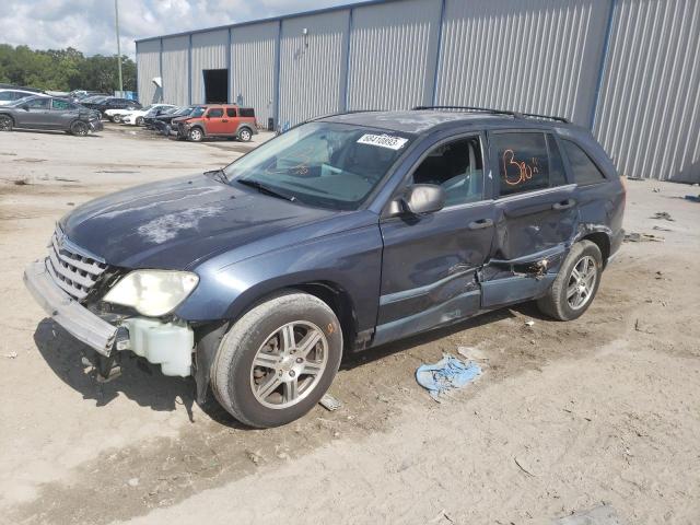 2A8GM48L28R636048 - 2008 CHRYSLER PACIFICA LX BLUE photo 1