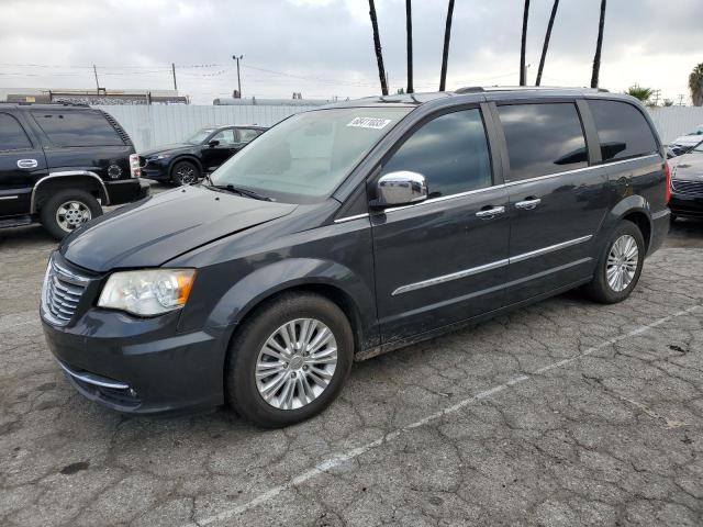 2C4RC1GGXCR200708 - 2012 CHRYSLER TOWN & COU LIMITED GRAY photo 1