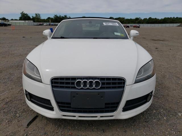 TRULF38J391025045 - 2009 AUDI TT WHITE photo 5