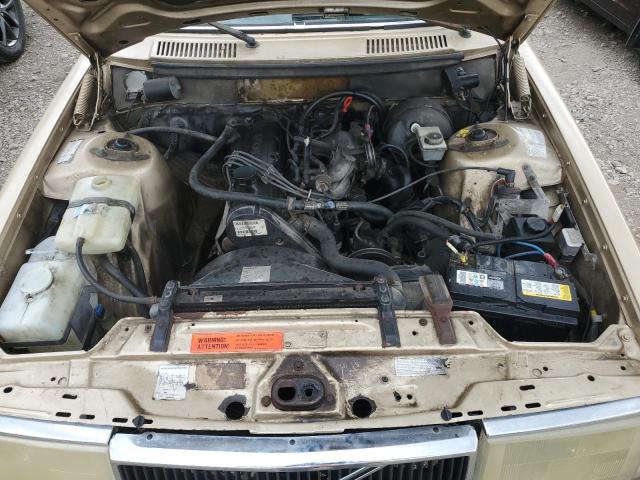 YV1AA8859L1855711 - 1990 VOLVO 240 BASE GOLD photo 12