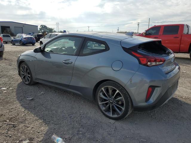 KMHTG6AF5LU022874 - 2020 HYUNDAI VELOSTER BASE GRAY photo 2