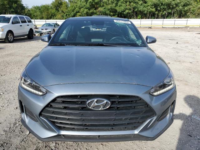 KMHTG6AF5LU022874 - 2020 HYUNDAI VELOSTER BASE GRAY photo 5