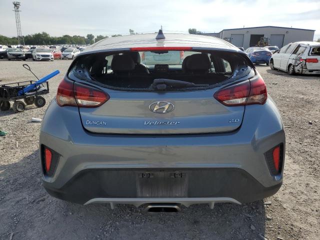 KMHTG6AF5LU022874 - 2020 HYUNDAI VELOSTER BASE GRAY photo 6