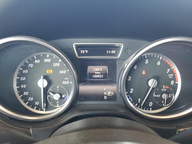 4JGDA5HB3FA568064 - 2015 MERCEDES-BENZ ML 350 4MATIC BLACK photo 9