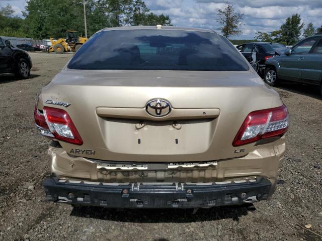 4T1BF3EK2BU690103 - 2011 TOYOTA CAMRY BASE GOLD photo 6