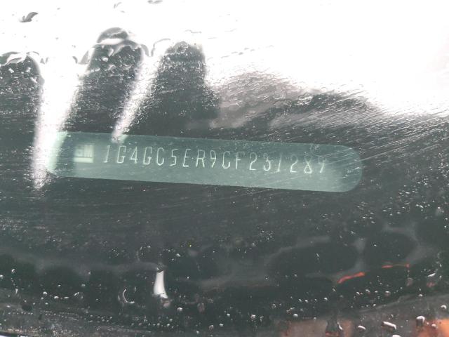 1G4GC5ER9CF231289 - 2012 BUICK LACROSSE SILVER photo 12