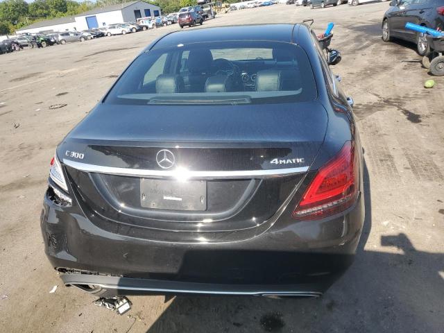 55SWF8EBXKU292048 - 2019 MERCEDES-BENZ C 300 4MATIC BLACK photo 6