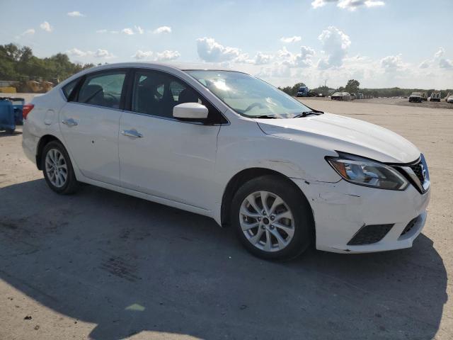 3N1AB7AP9KY245605 - 2019 NISSAN SENTRA S WHITE photo 4