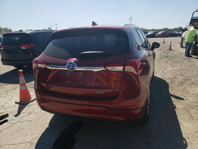 LRBFXCSA5KD041716 - 2019 BUICK ENVISION ESSENCE BURGUNDY photo 6