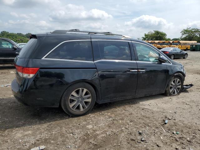 5FNRL5H91EB099693 - 2014 HONDA ODYSSEY TOURING BLACK photo 3