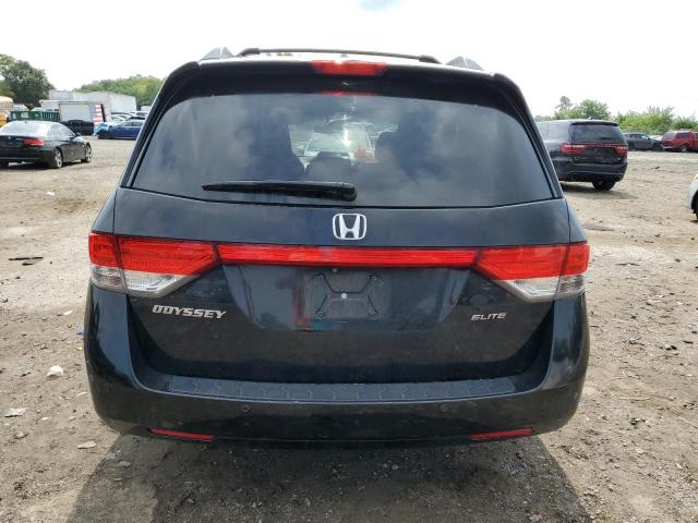5FNRL5H91EB099693 - 2014 HONDA ODYSSEY TOURING BLACK photo 6