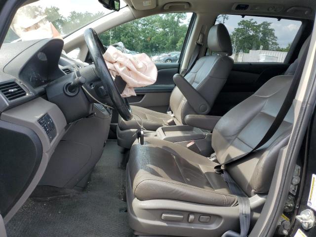 5FNRL5H91EB099693 - 2014 HONDA ODYSSEY TOURING BLACK photo 7