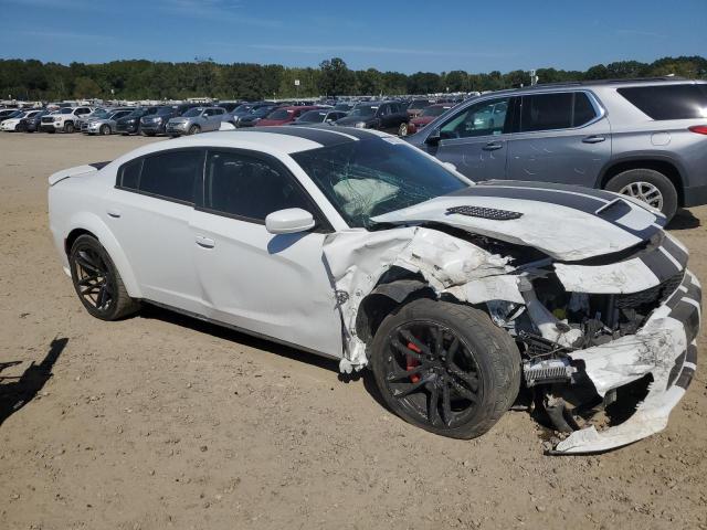 2C3CDXL98MH660104 - 2021 DODGE CHARGER SRT HELLCAT WHITE photo 4