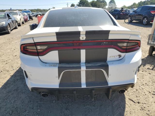 2C3CDXL98MH660104 - 2021 DODGE CHARGER SRT HELLCAT WHITE photo 6